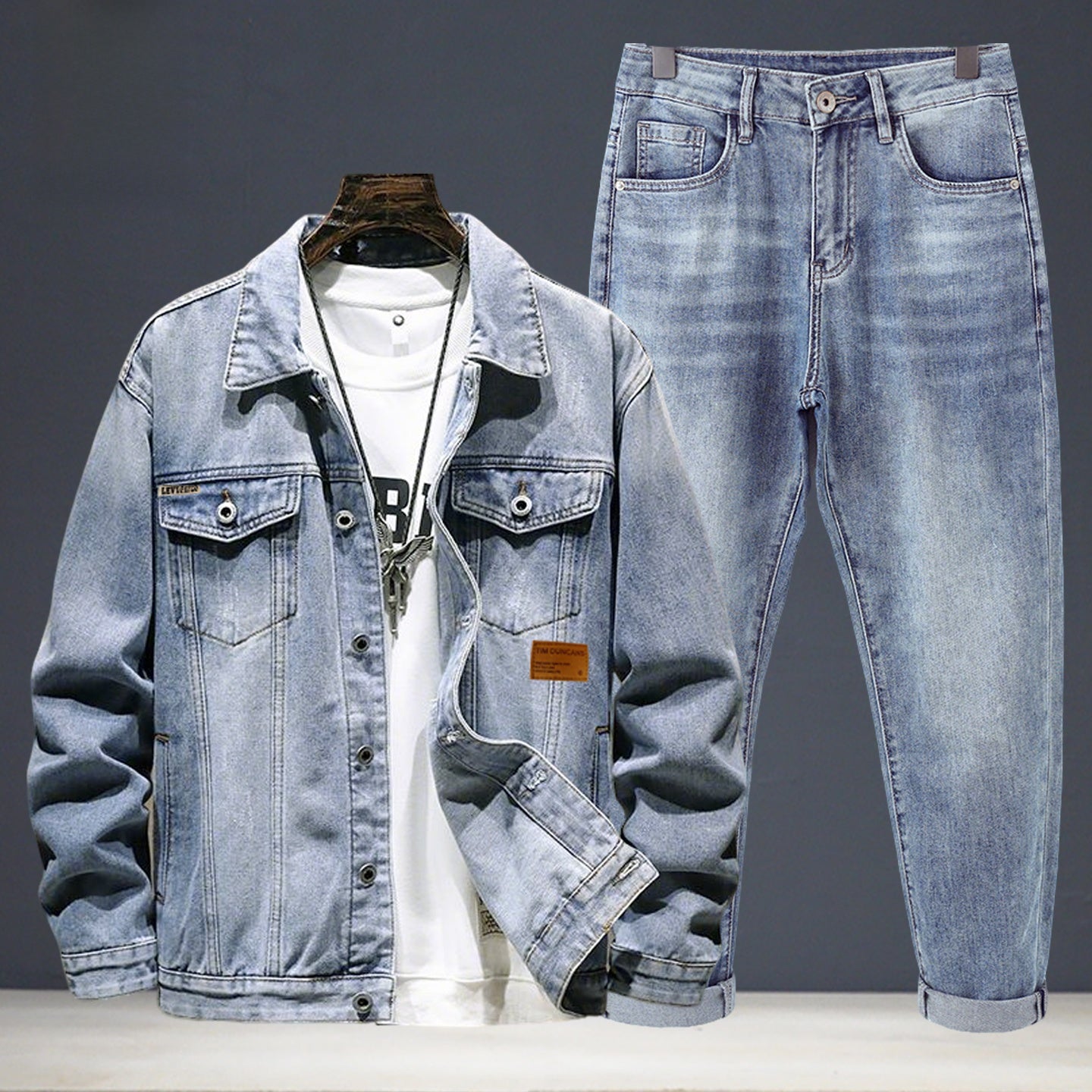 Denim Top and Jeans